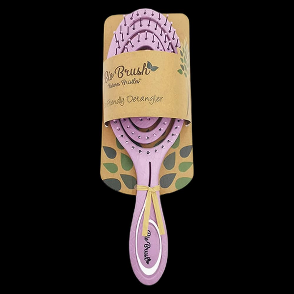 Bio Brush Eco Friendly Detangler - Circle Shape - Pink