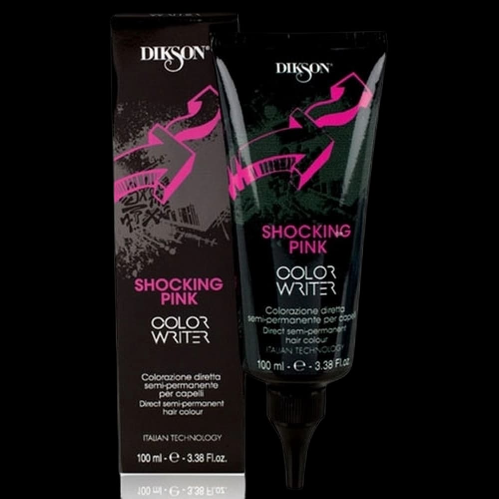***Dikson Color Writer Hair Colour Cream 100ml Shocking Pink