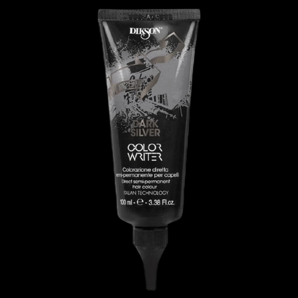 ***Dikson Color Writer Hair Colour Cream 100ml Dark Silver