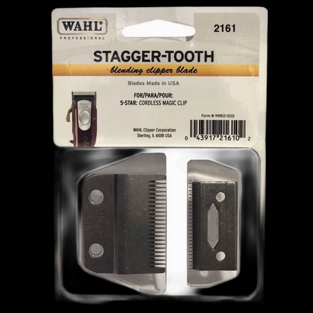 Wahl Blade Set - Stagger Tooth Silver for Magic Clipper