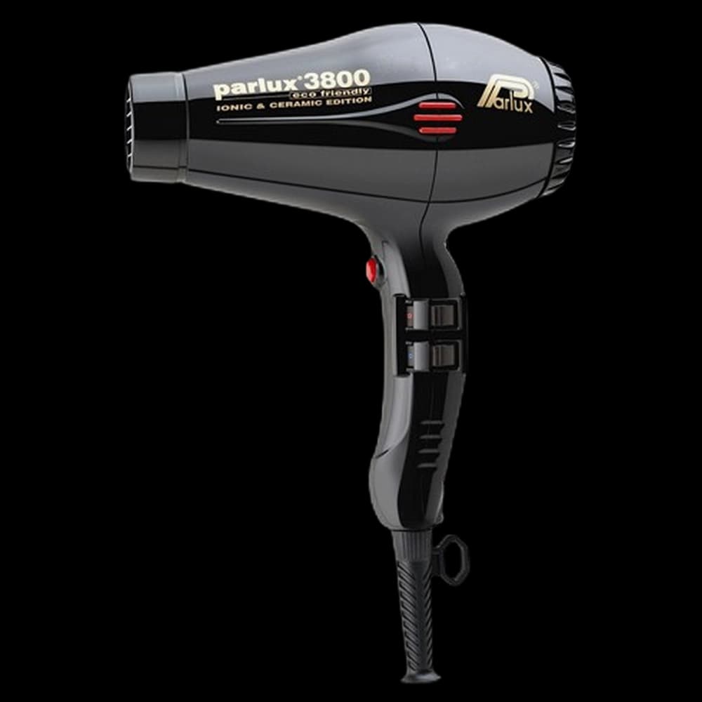 Parlux 3800 Dryer (2100W) Ceramic & Ionic, Black