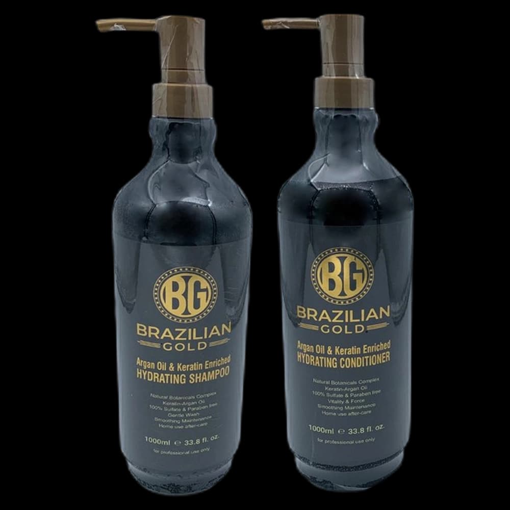 Brazilian Gold Combo- Hydrating Shampoo & Conditioner 1000ml