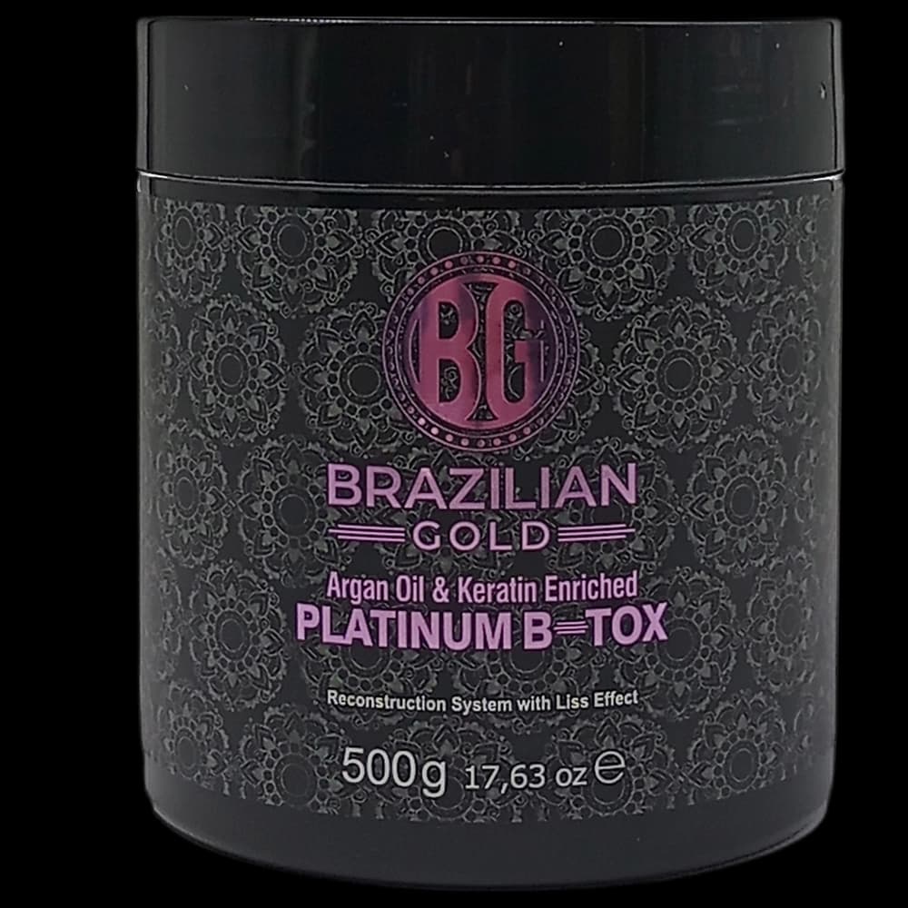Brazilian Gold B-tox Mask 500g Platinum (Reconstructing)