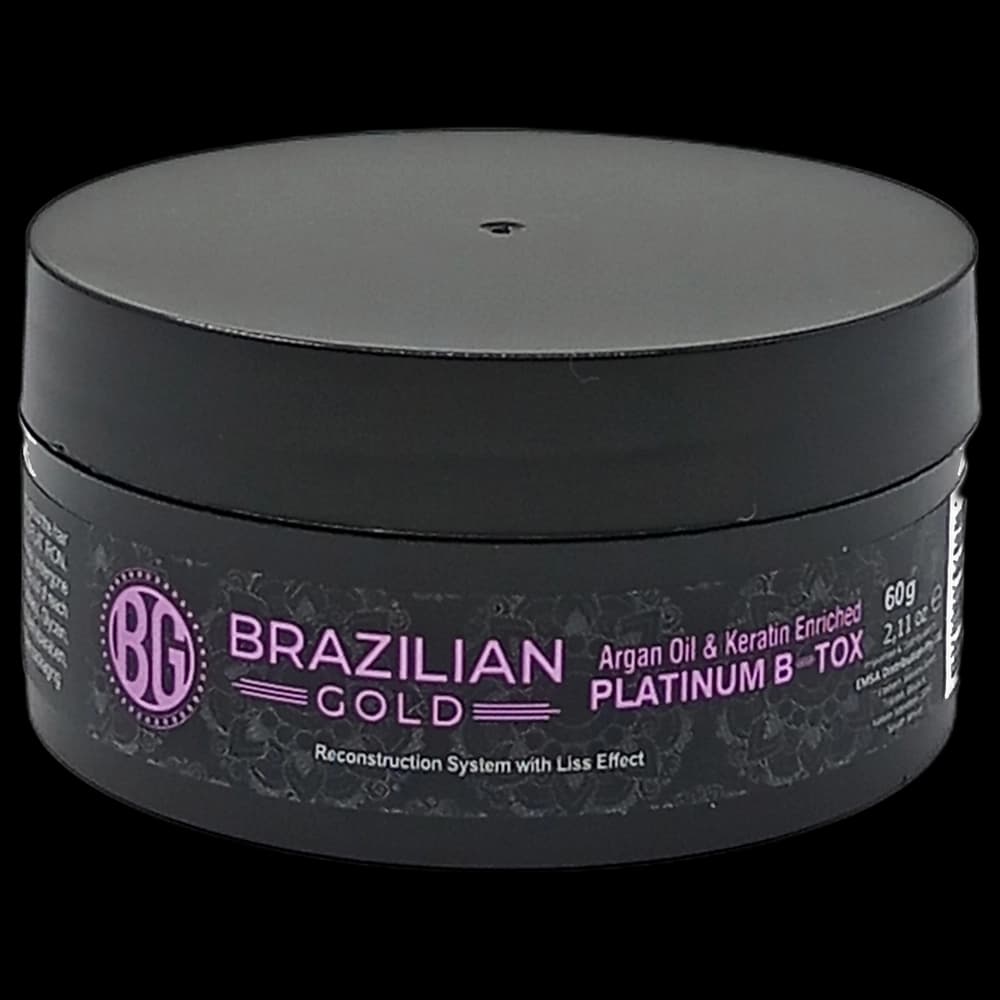 Brazilian Gold B-tox Mask 60g Platinum (Reconstructing)