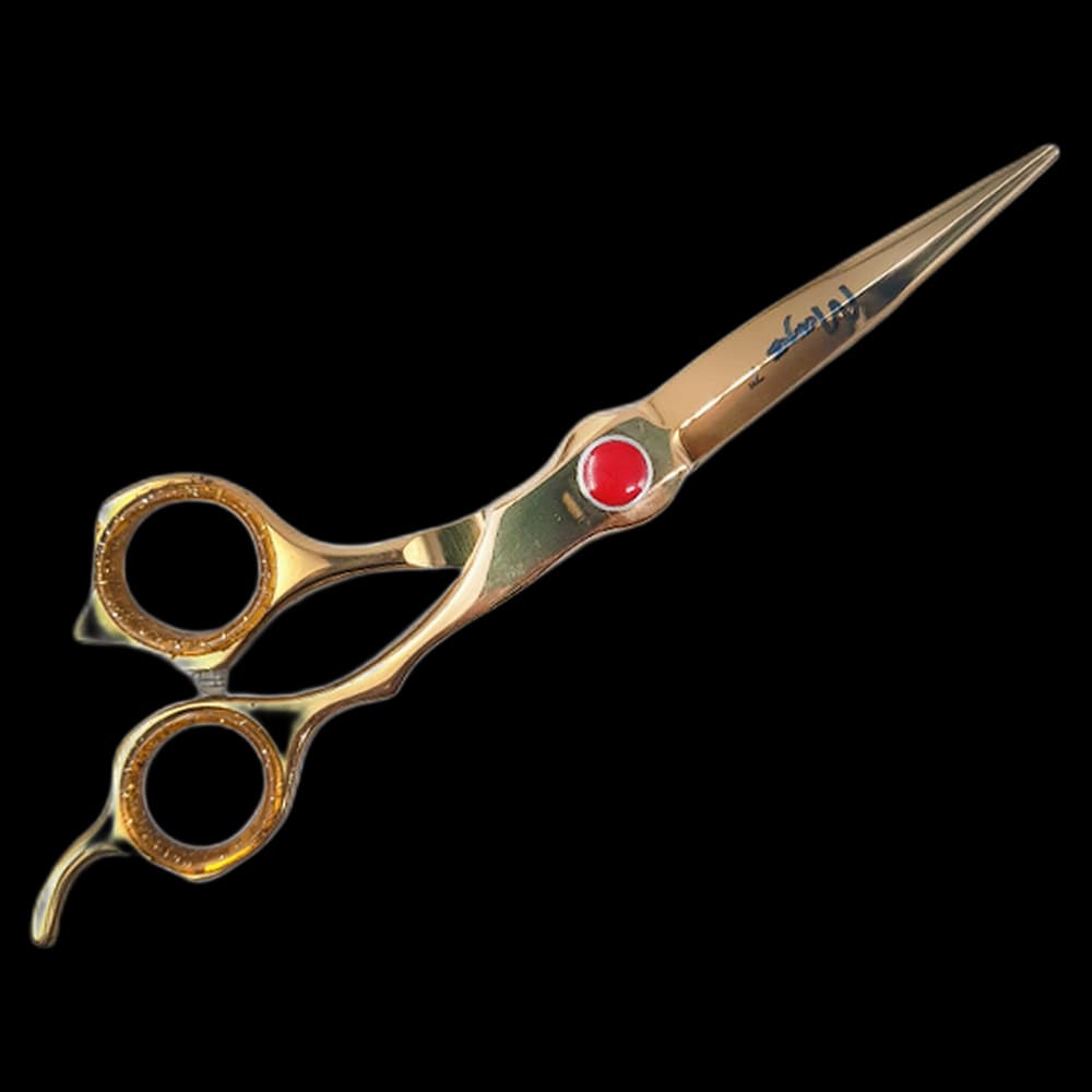 Mayas Indulge Sword Scissor Off Set 7" Jap Steel Gold