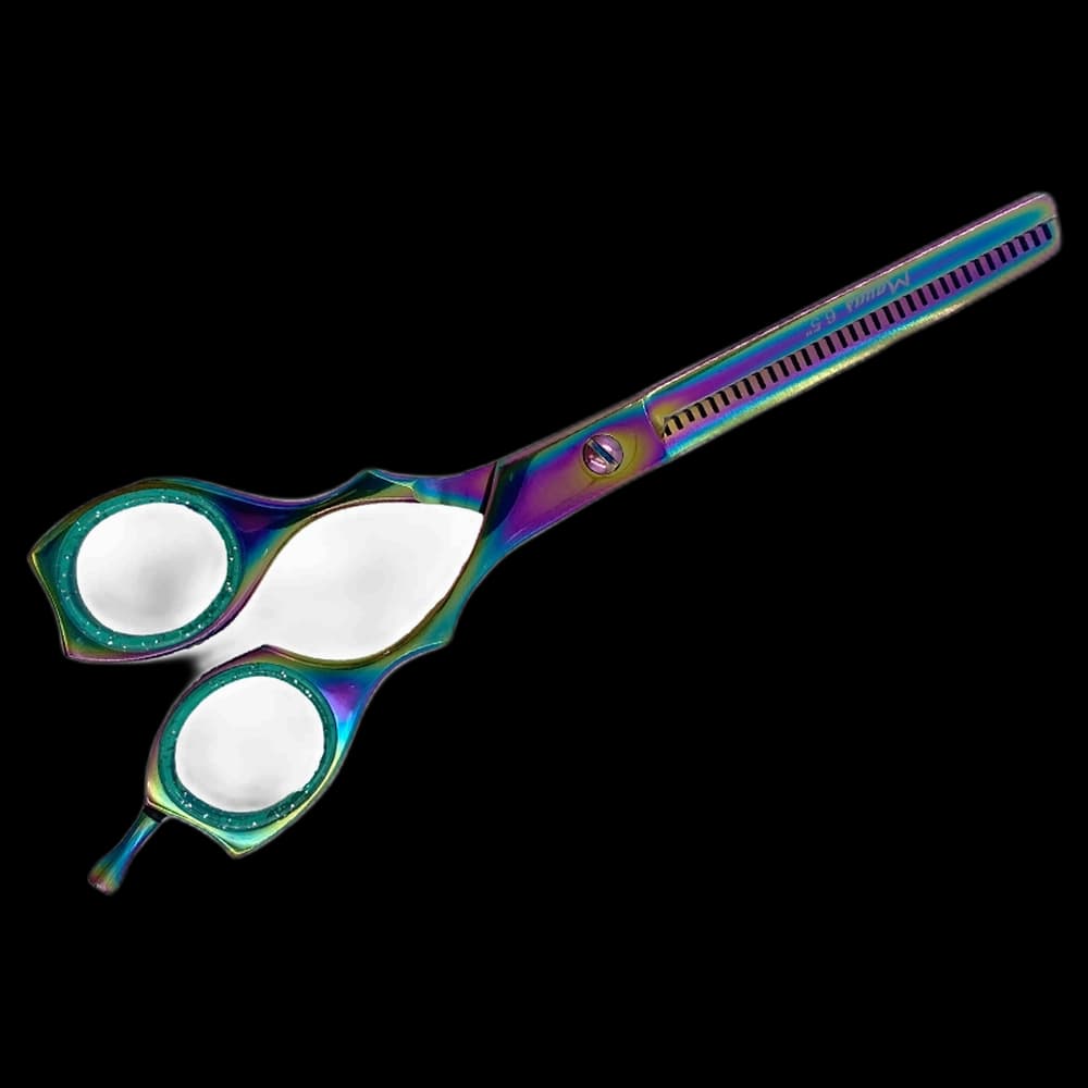 Mayas Rainbow Scissor Str. Thinning 6.5" Ultra High Carbon
