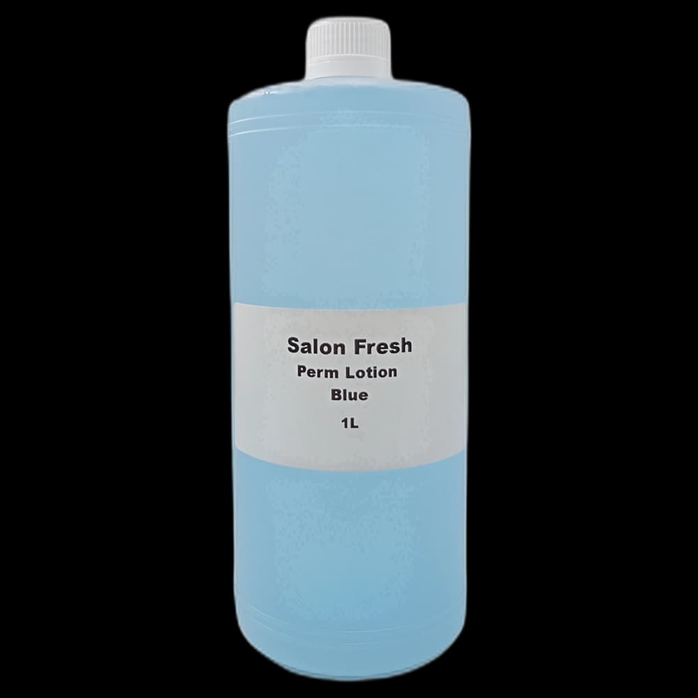 Salon Fresh Perm Lotion - Tinted (Blue) 1L