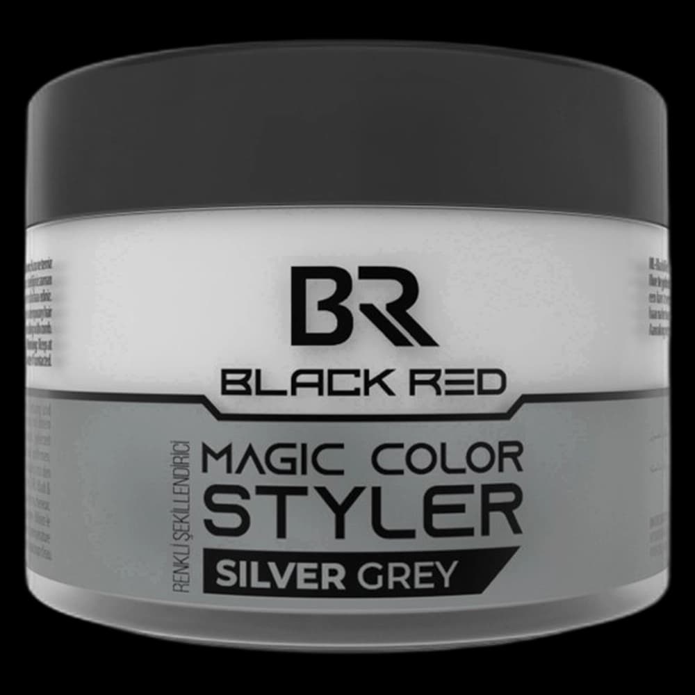 ***BLACKRED Magic Color Styler Wax - Silver Grey 100ml
