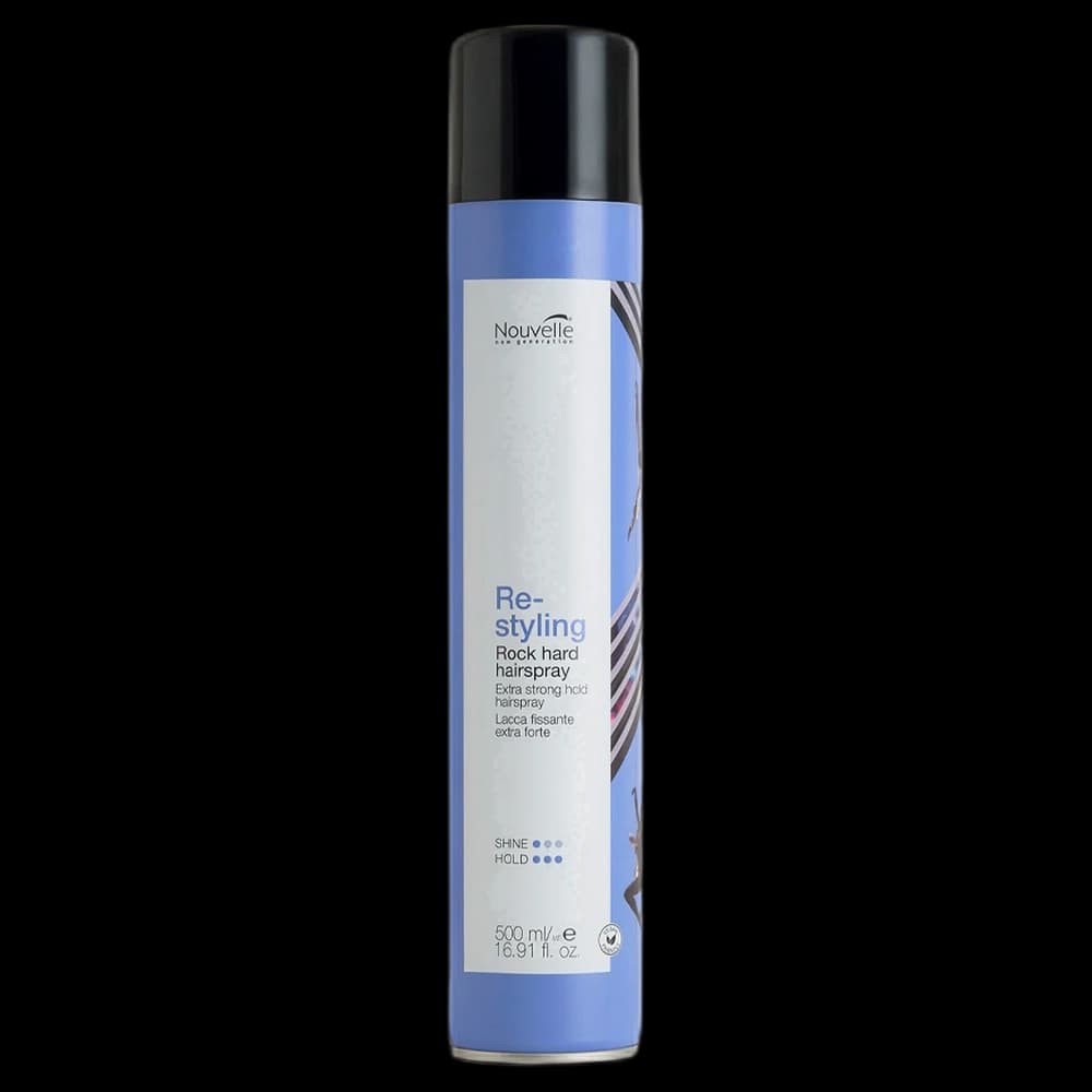 Nouvelle RE-STYLING Rock Hard Fixing Hairspray 500ml
