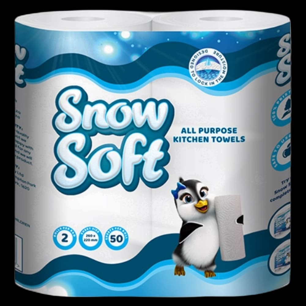 Paper Roll - Small Snowsoft (Kitchen Roll) 2's