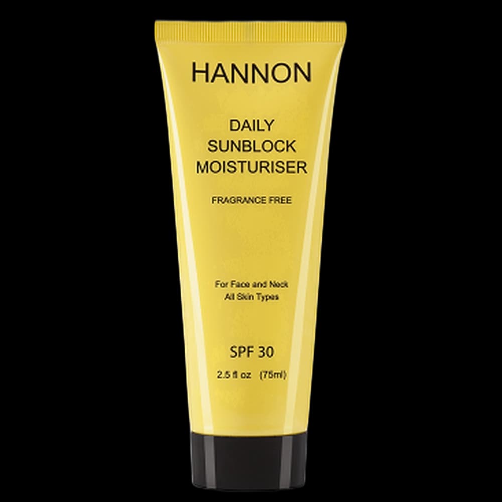 Hannon Daily Sunscreen Moisturiser SPF30 75ml