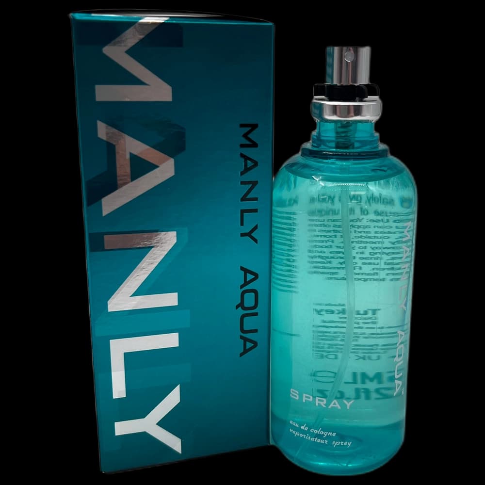 ***MANLY Eau De Cologne Men Aqua 125ml