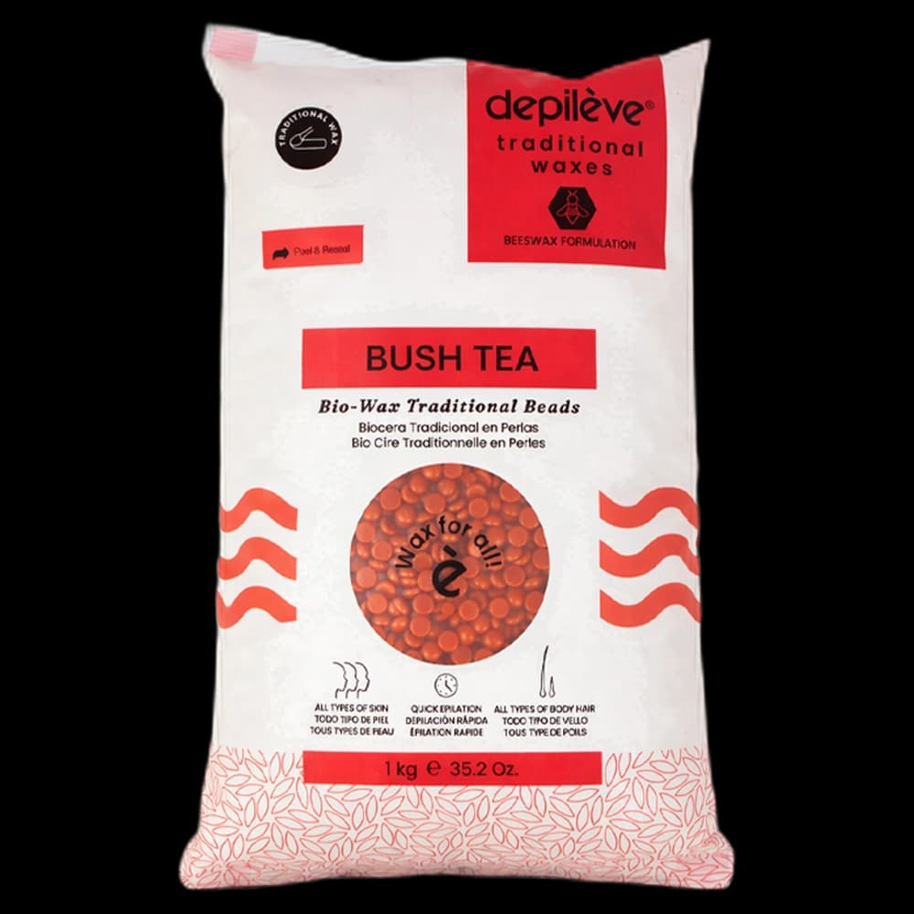 Depileve Bush Tea Hot Wax 1kg (Beads)
