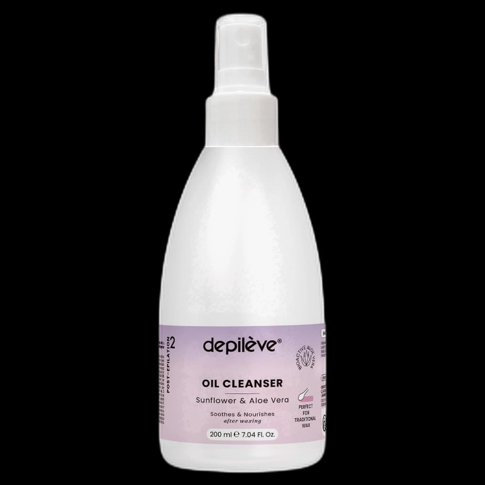 Depileve Oil Cleanser 200ml - Sunflower & Aloe Vera