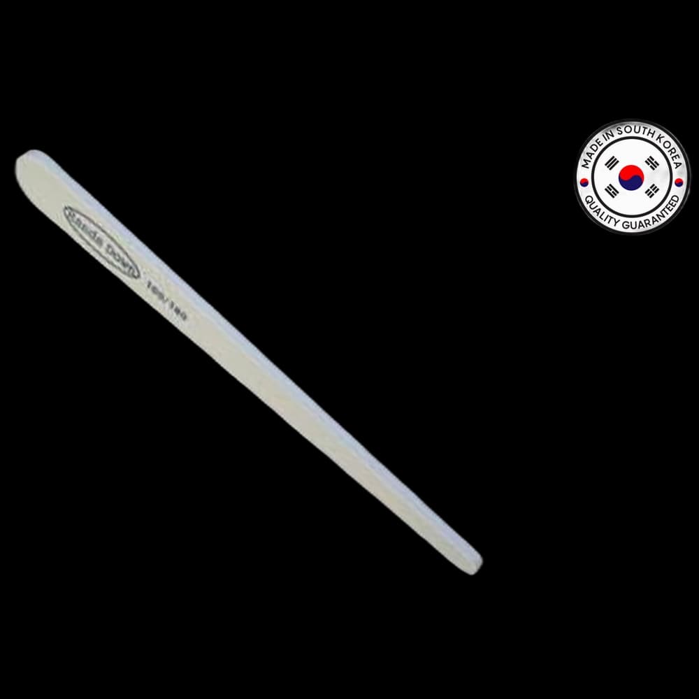 ***Hands Down Nail File White Tapered 100/100