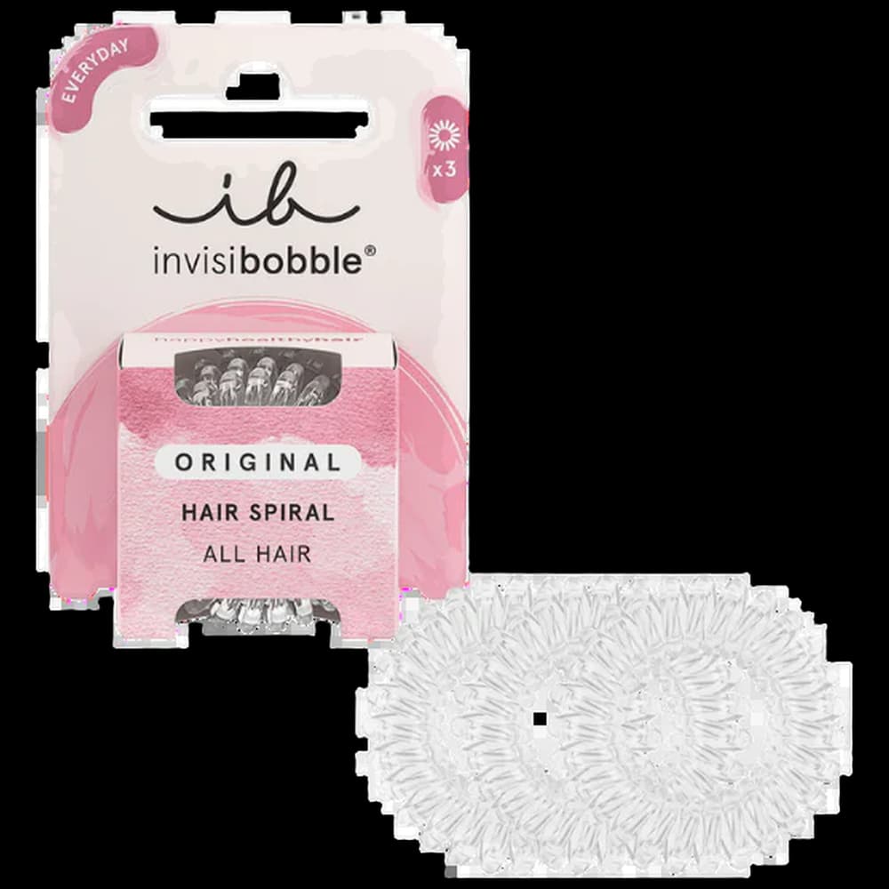 invisibobble - Original Premium - Crystal Clear 3pc