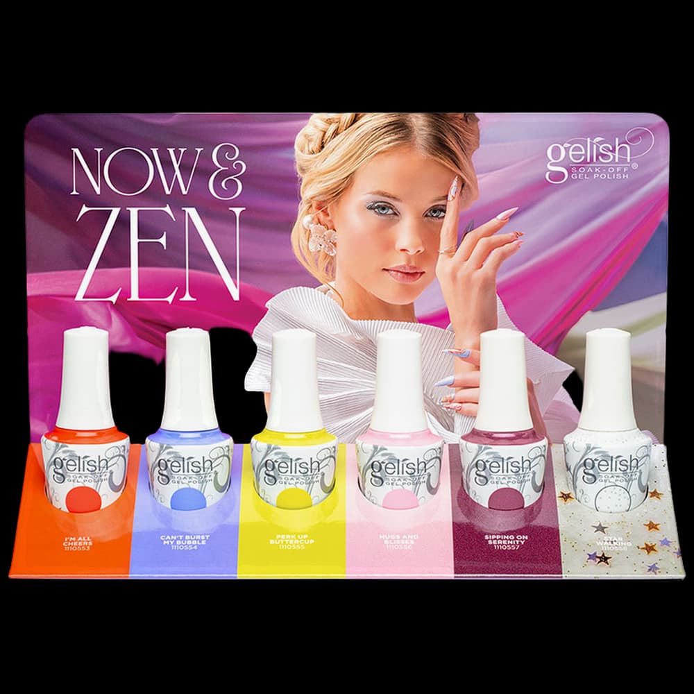 ***Now and Zen 6pc Display with Stock - Gelish